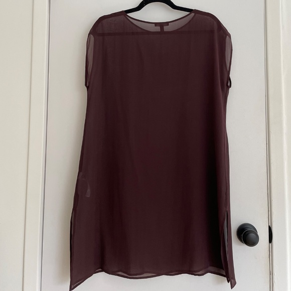 Eileen Fisher 100% silk tunic - Picture 4 of 6